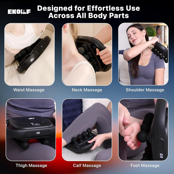 Dr Physio USA Supervolt Octacore 1051 8 Heads Percussion Massage Gun