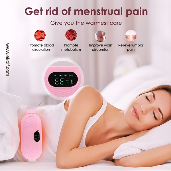 Heating Belt for Menstrual Pain Relief Rechargeable Warm Abdomen & Waist Heating Pad