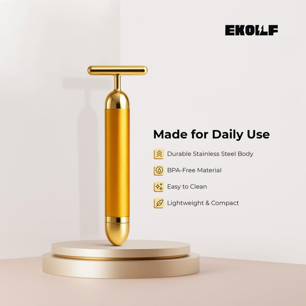 Gold Facial Massager